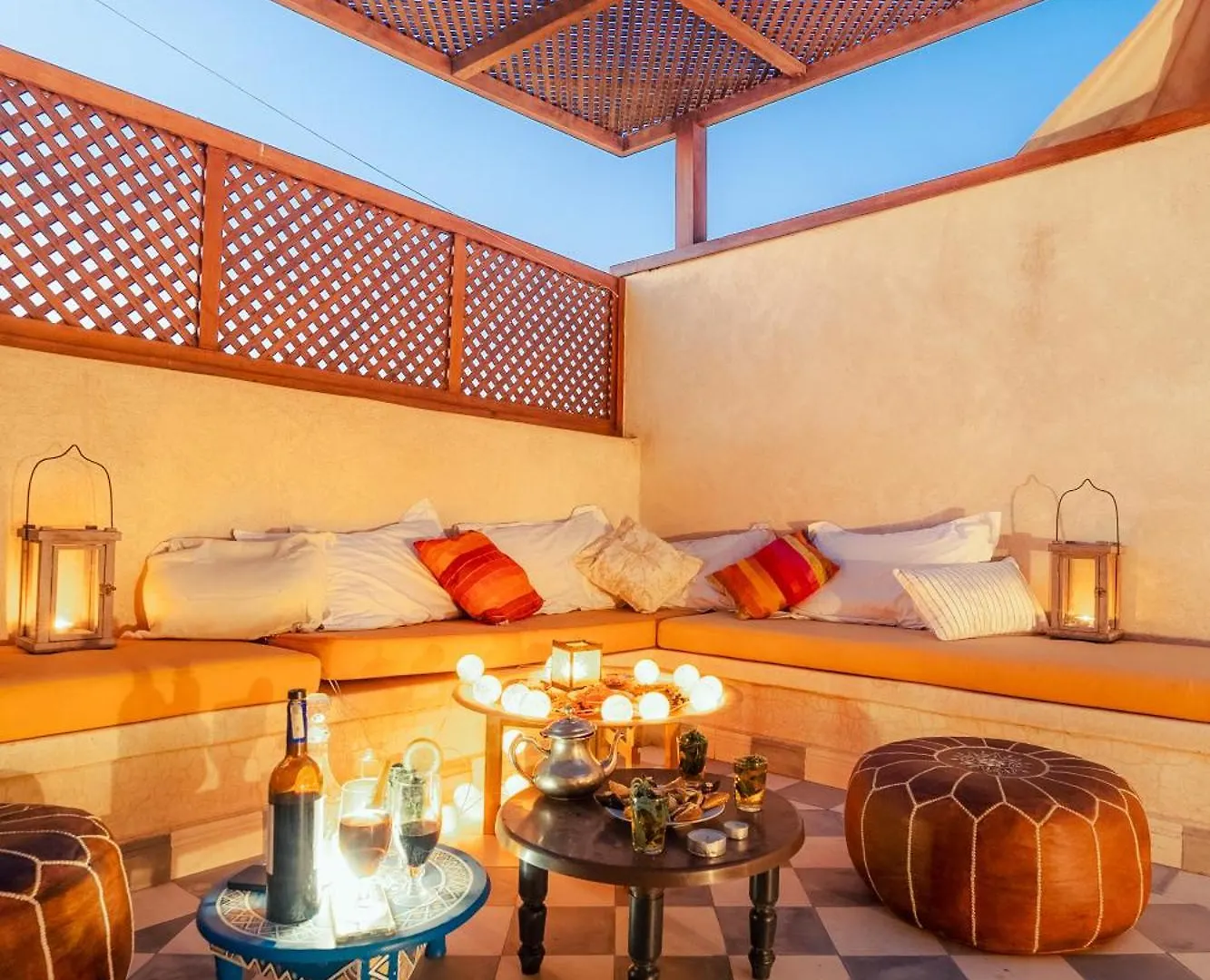 Penzion Hotel Riad De L'Ange Marakéš Maroko